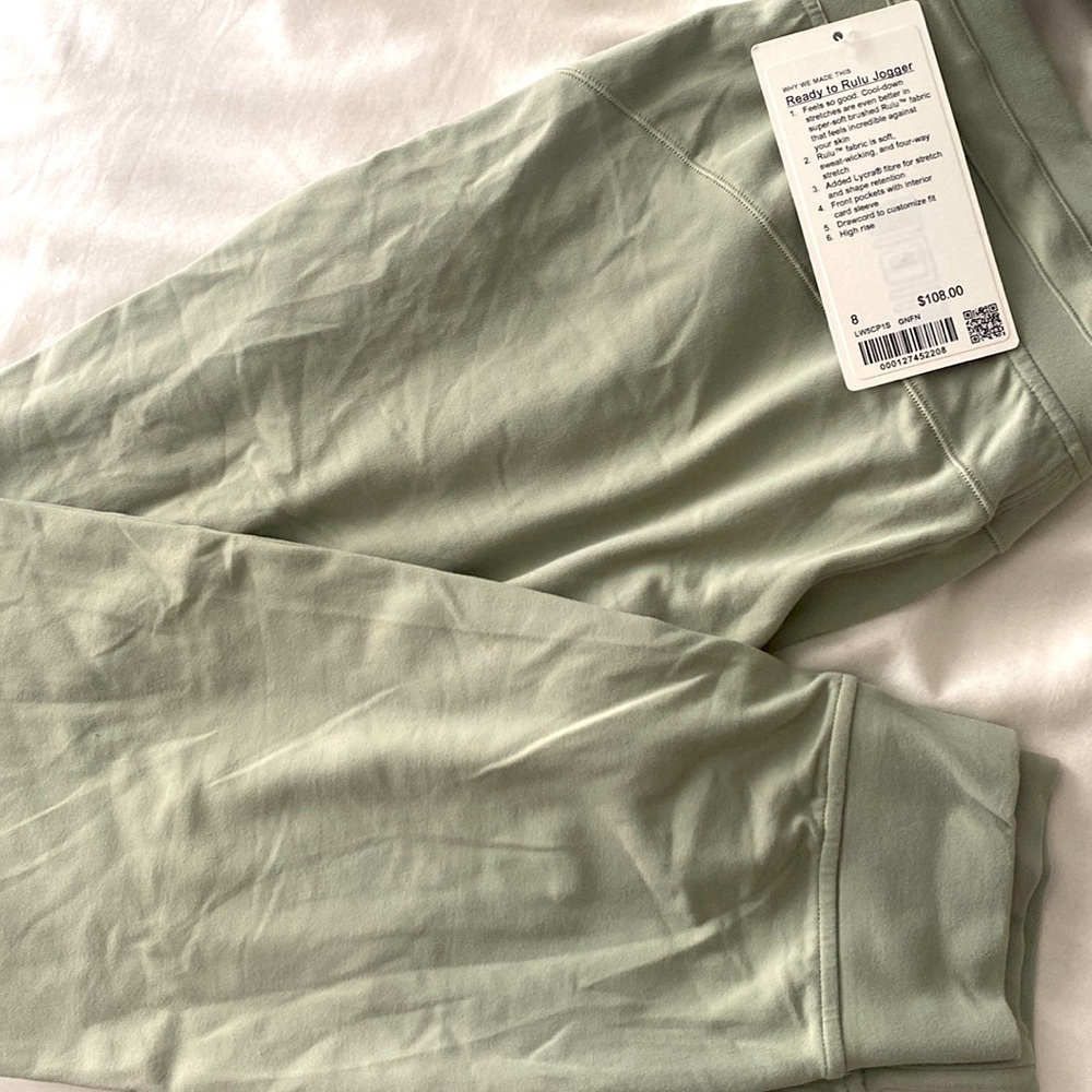 NWT LULULEMON READY TO RULU JOGGER GREEN FERN 💕 8